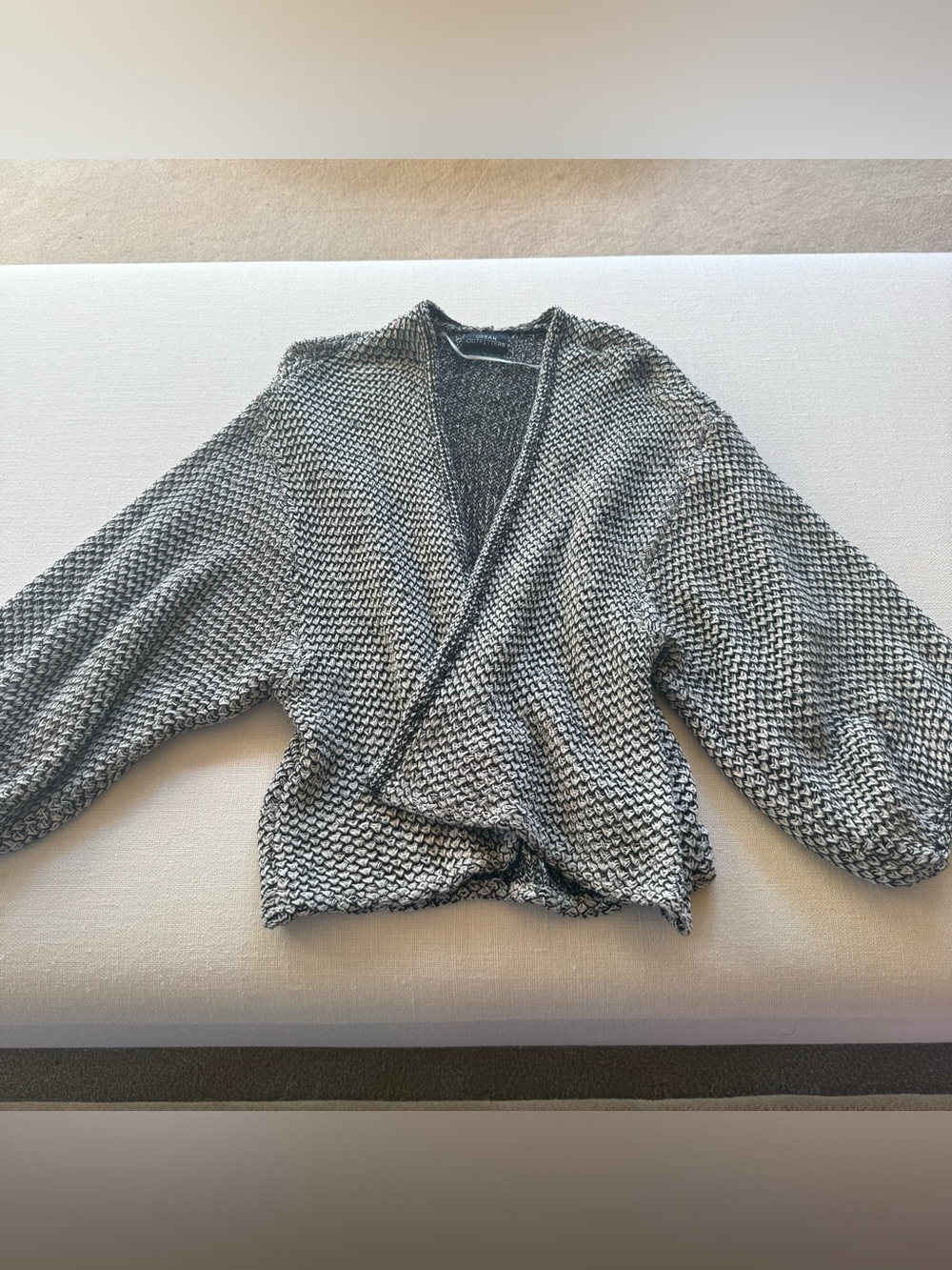 Urban Outfitters black and white cardigan size small